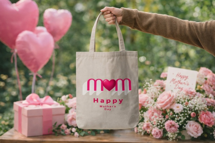 Modern Love Mom Tote Bag