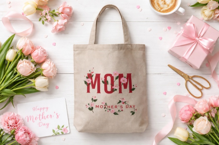 Blooming MOM Mother’s Day Tote Bag