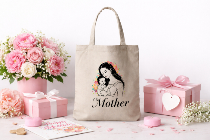 Tender Mother Love Tote Bag