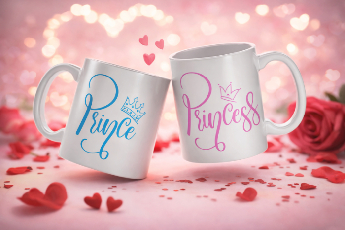 Prince & Princess Mug Set