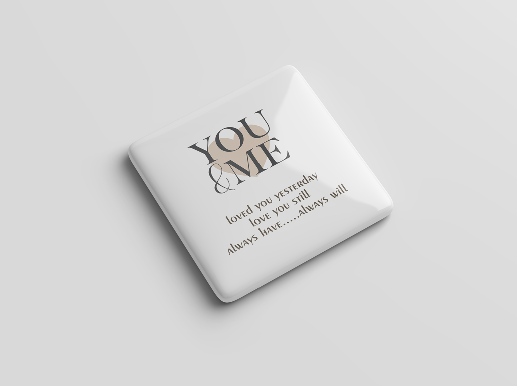 You & Me Forever Love Magnet