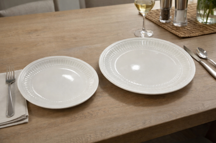 Classic Textured Serving Plate