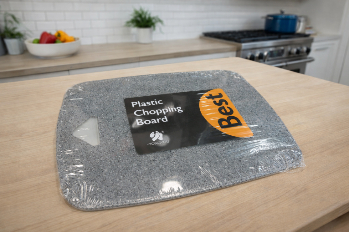 GraniteGrip Plastic Chopping Board (35×25×0.5 cm)