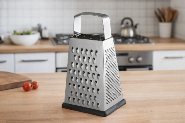 Stainless Steel 4-Sided Box Grater