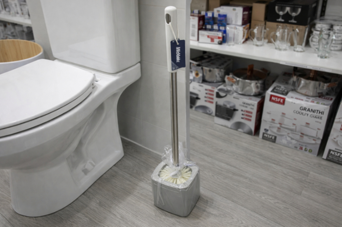 Bathlux Toilet Brush Set with Holder (57×10 cm)