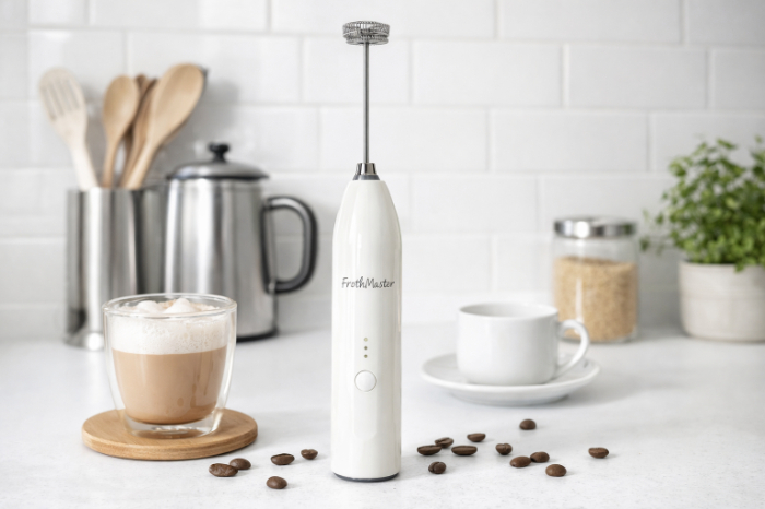 FrothMaster Electric Milk Frother