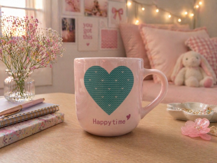 Happy Heart Cozy Mug