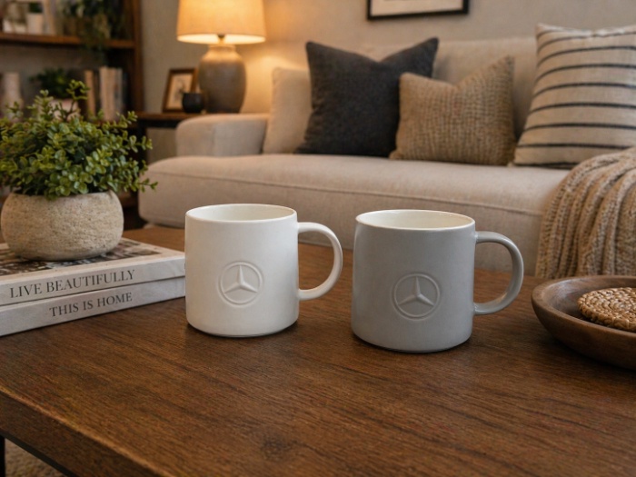 Mercedes-Benz Embossed Matte Mug