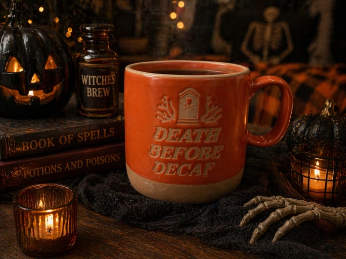 Death Before Decaf Mug