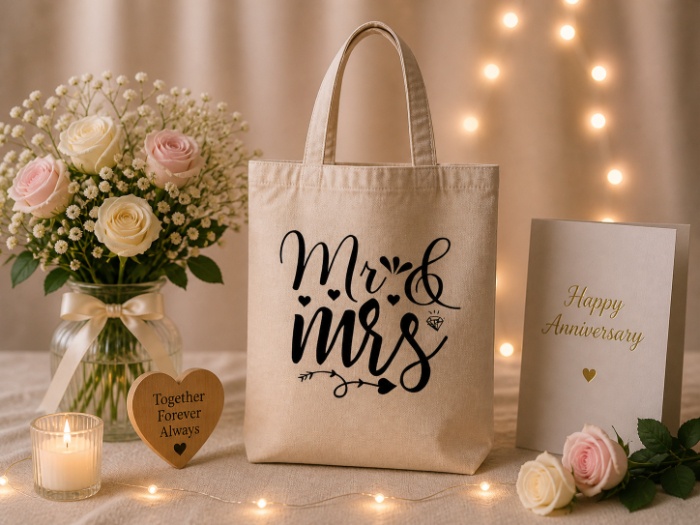 Mr. & Mrs. Love Tote Bag