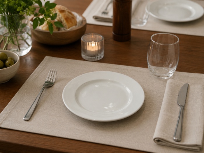Classic White Dinner Plate