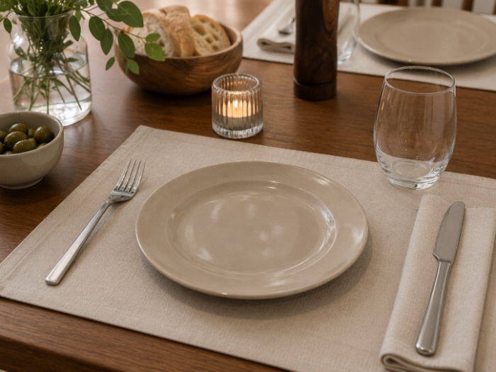 Classic White Dinner Plate