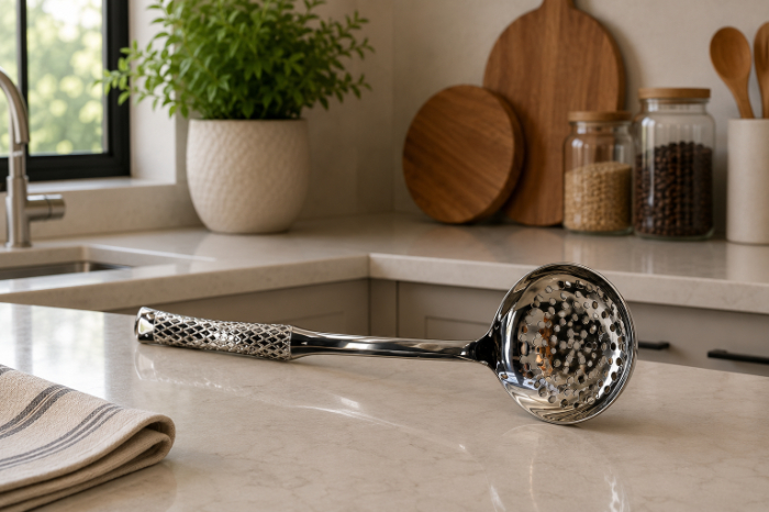 Royal Perforated Serving Spoon – Stainless Steel