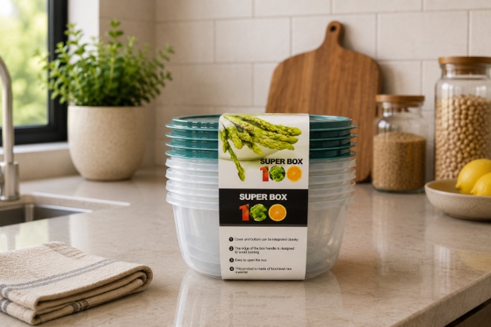 FreshLock Airtight Food Container Set – 4 Pieces