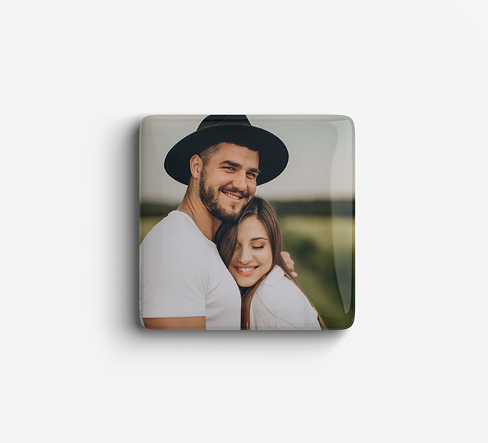 Square Magnet with image only