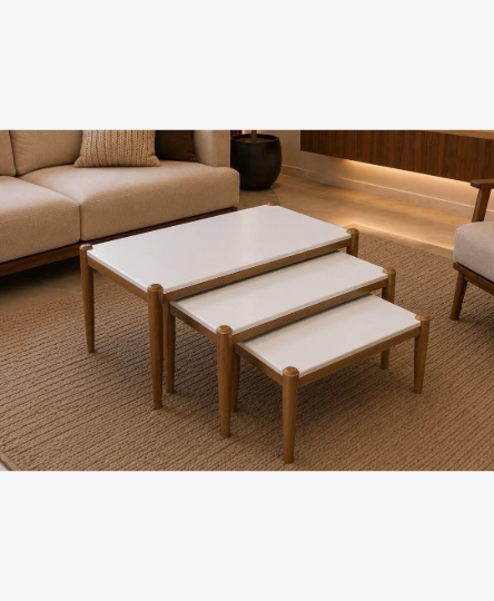 Set Of Three Nesting Side Tables
