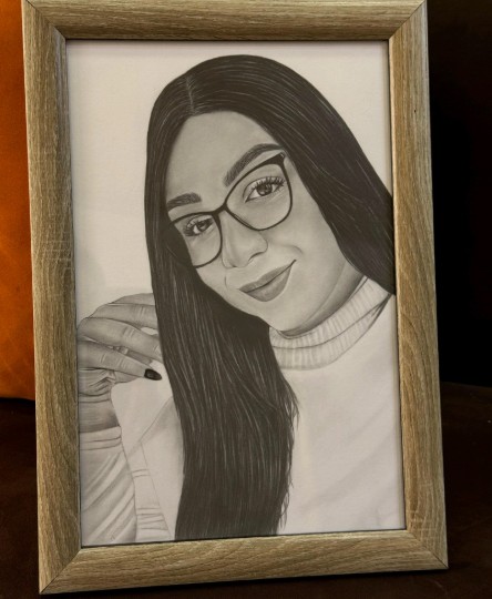 Pencil Portrait Drawing