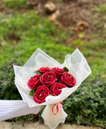 Roses Candle Bouquet