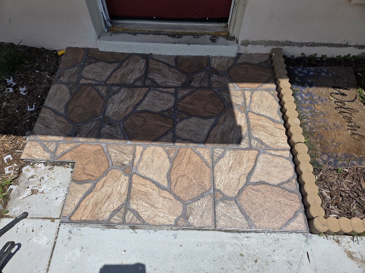 Front Entry Tile — Straubel