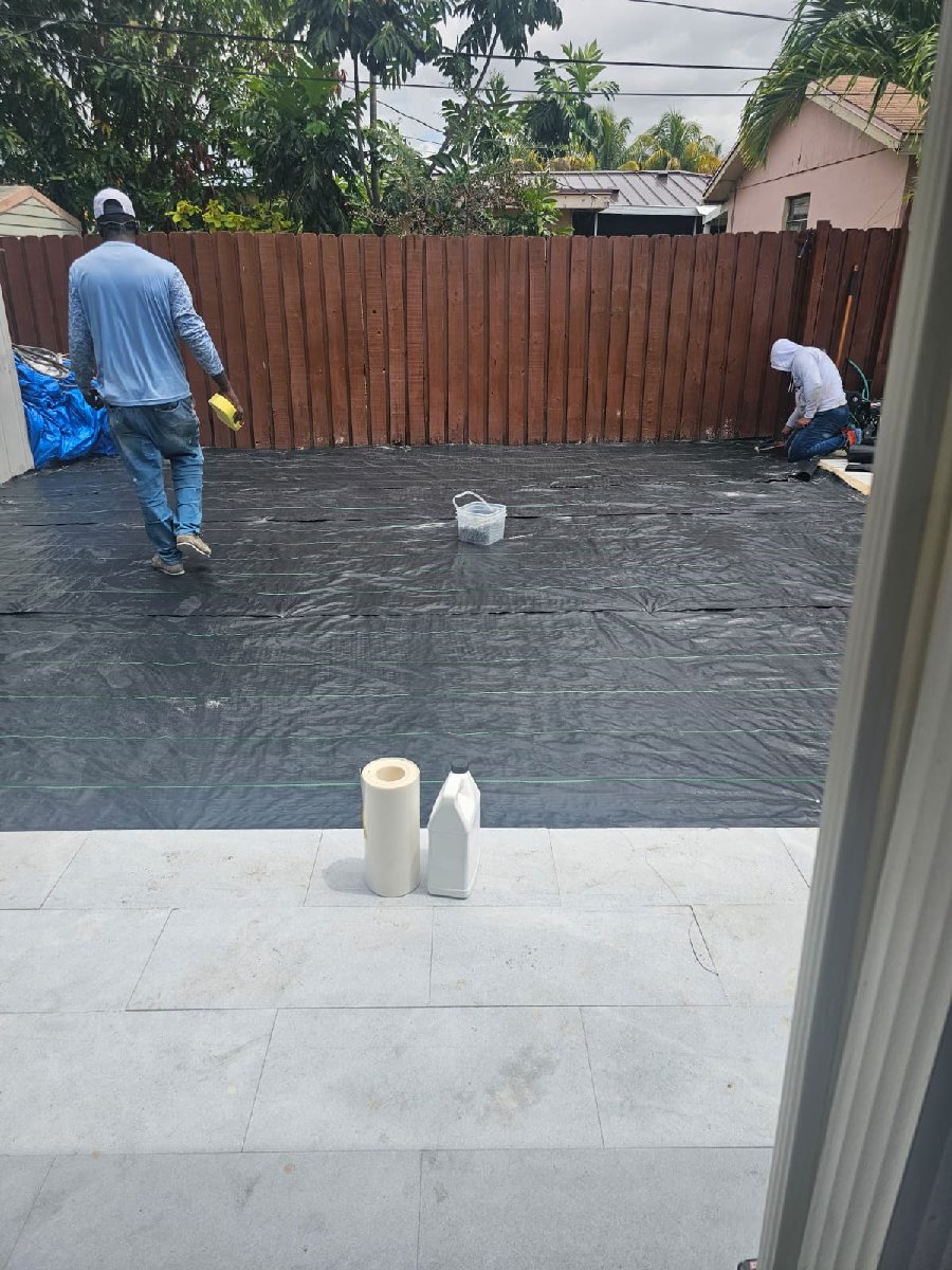 bathroom renovation — Swaby