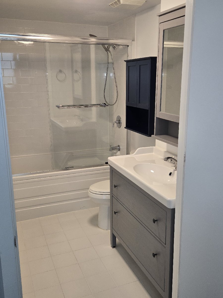 bathroom renovation — Swaby