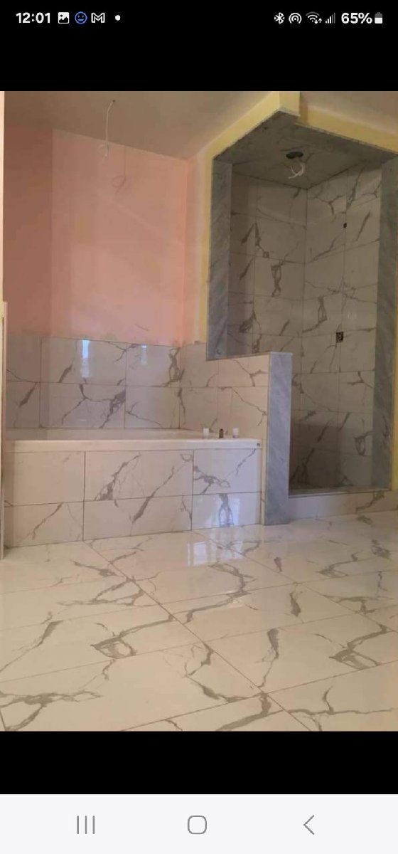 bathroom renovation — Swaby