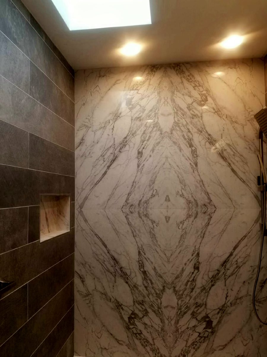 bathroom renovation — Swaby