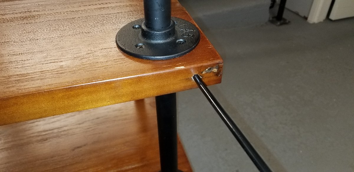 furniture assembly shelving mounting — Carlos Santana