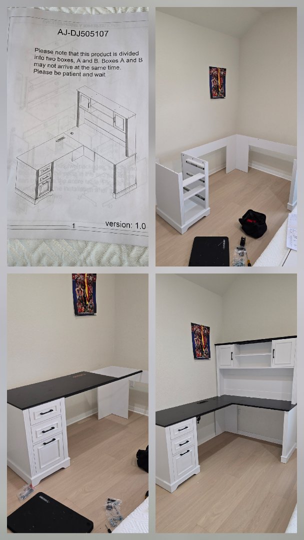 Furniture assembly — AL DEX Renovation LLC