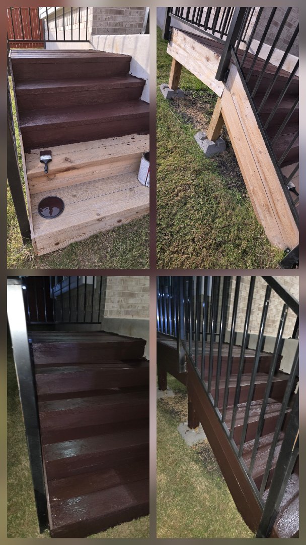 Painting the porch — AL DEX Renovation LLC