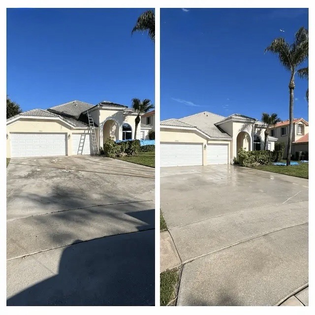 West Palm Beach House + Driveway Wash — Jason Rodriguez