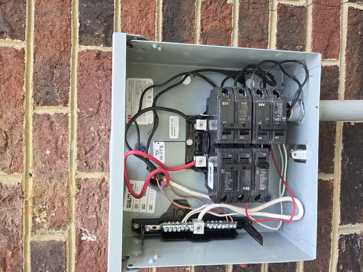 "Replacement of breaker box — Santo