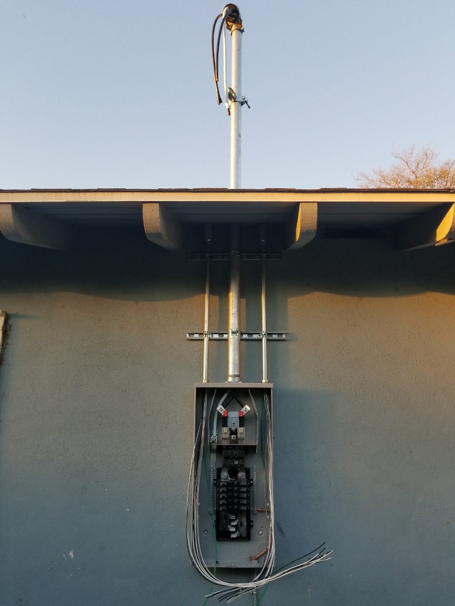 200 Amp panel upgrade — Jose romo