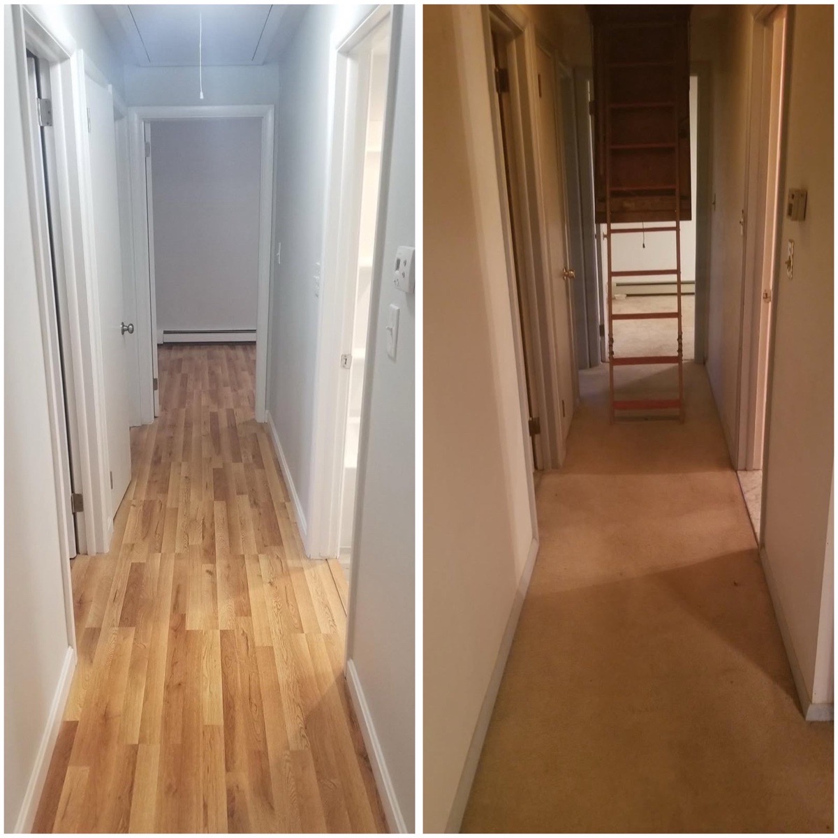 floor installation and painting — Tauro Builders