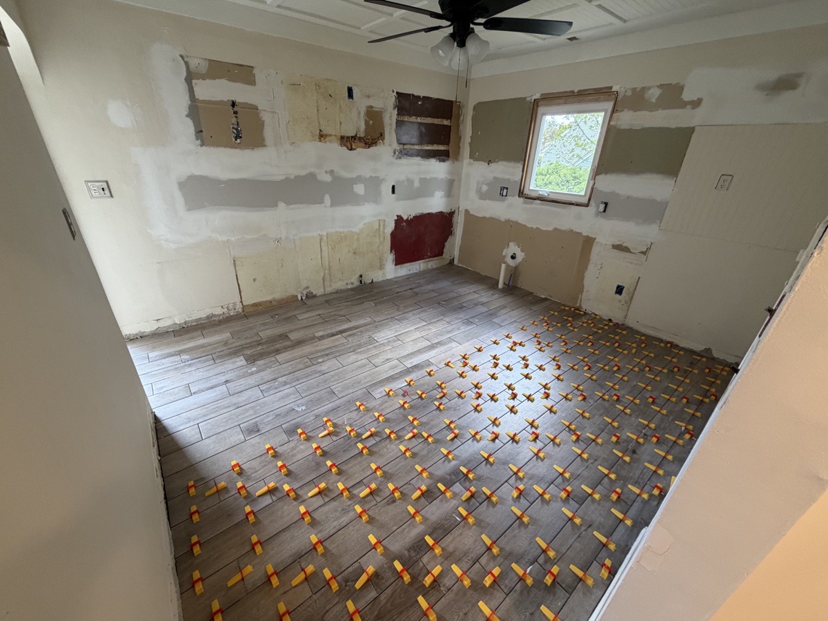 Tile installation — kenneth sachini