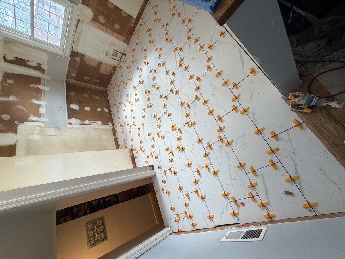 Tile installation — kenneth sachini