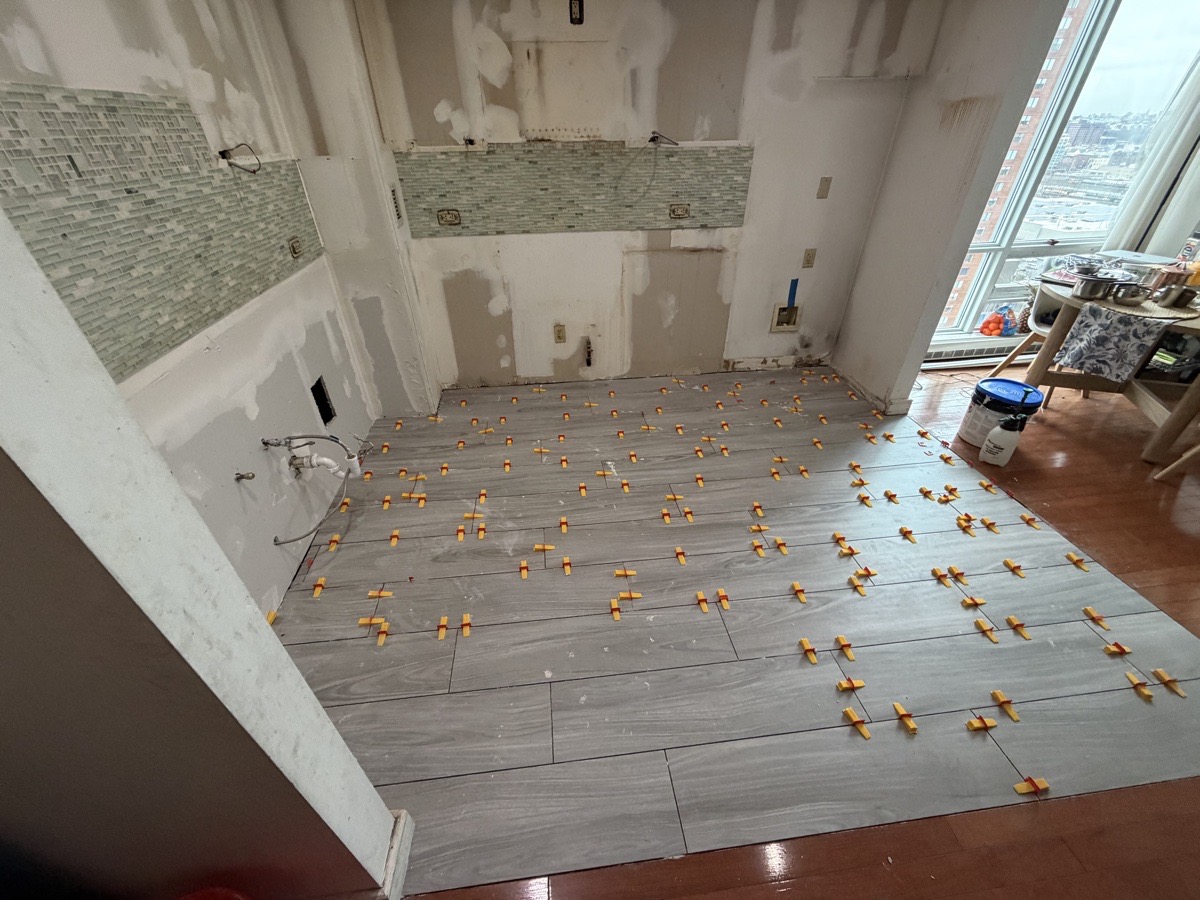 Tile installation — kenneth sachini
