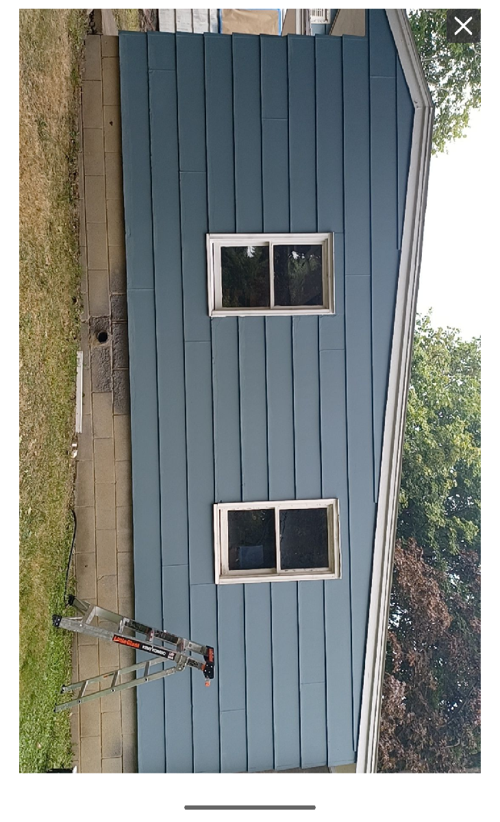 exterior paint and deck staining pictures before and after — Raymond Russell