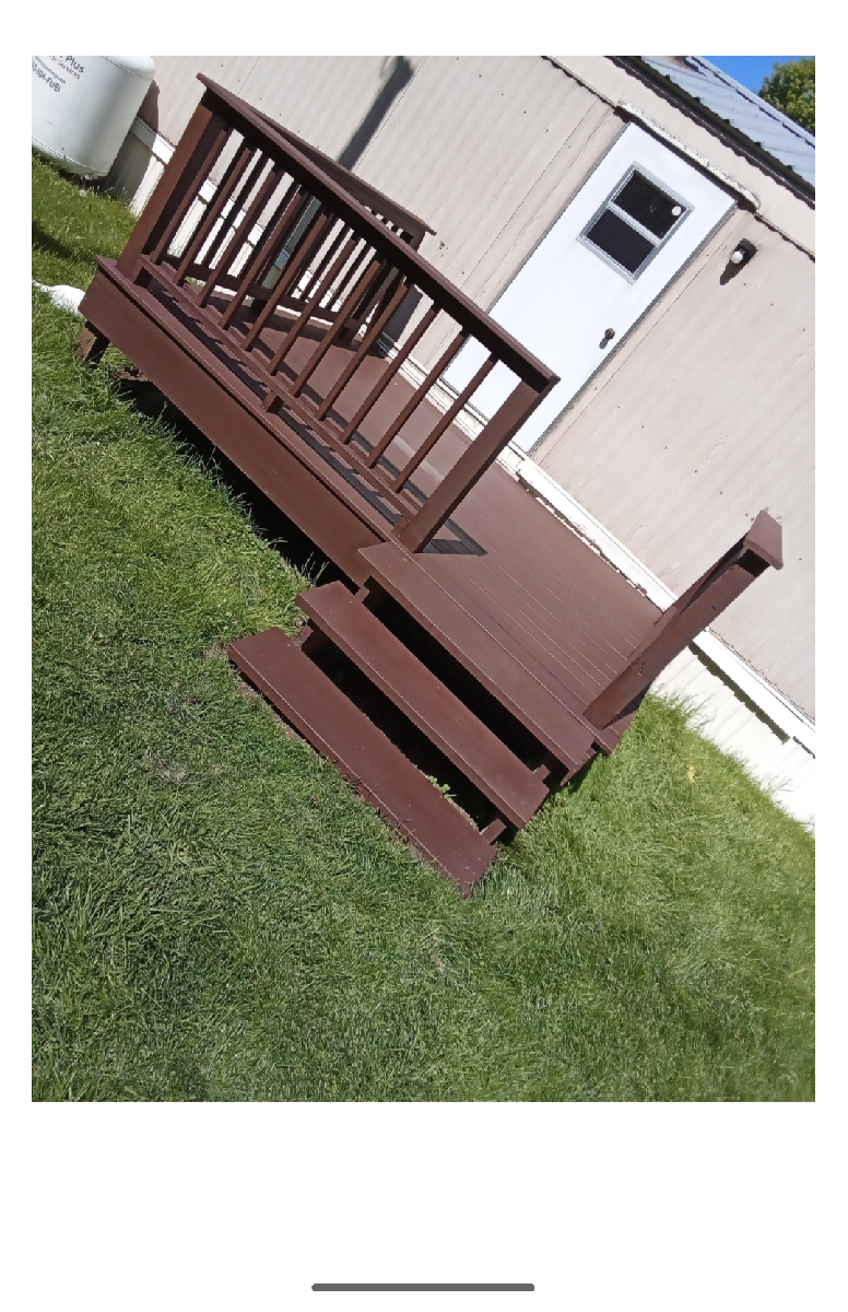exterior paint and deck staining pictures before and after — Raymond Russell