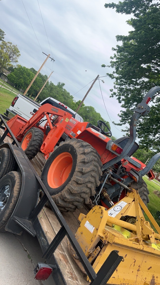 leveling dirt — Riley James Willbanks