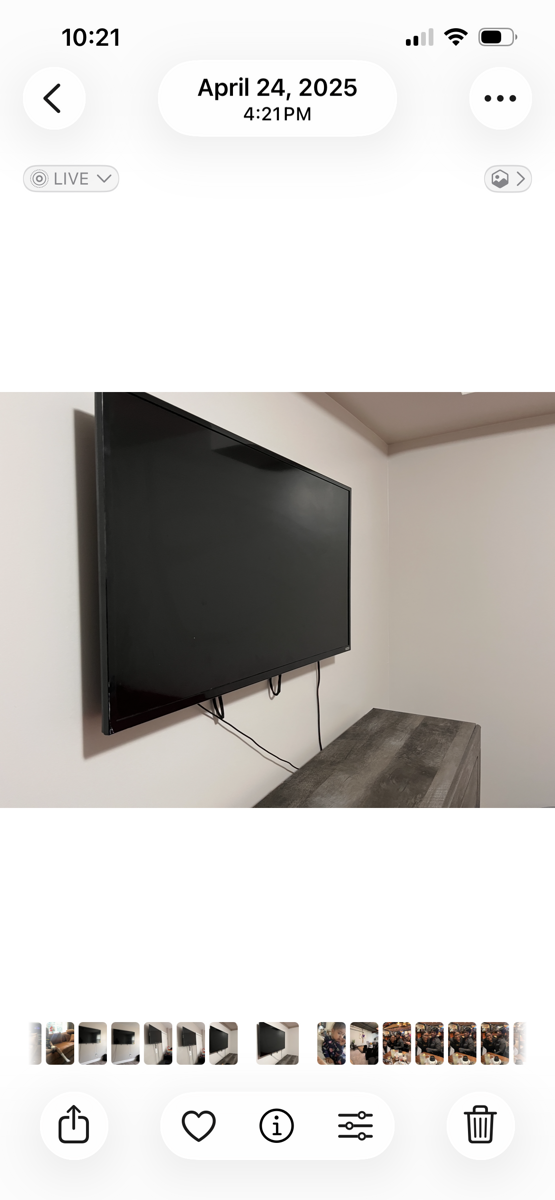 TV Install — Deangelo Rufus