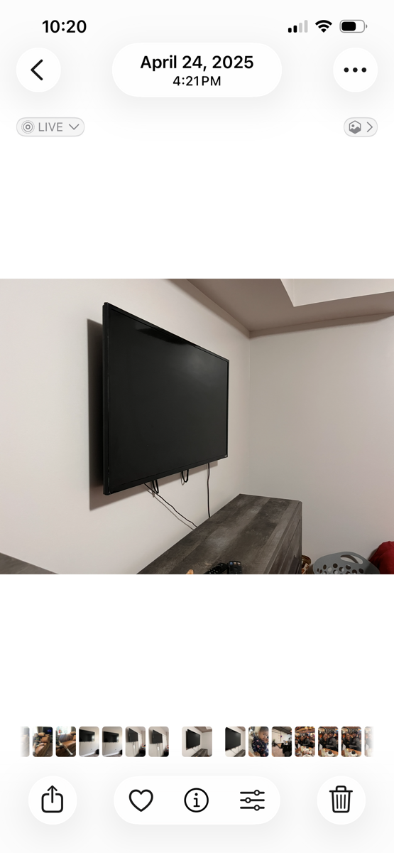 TV Install — Deangelo Rufus