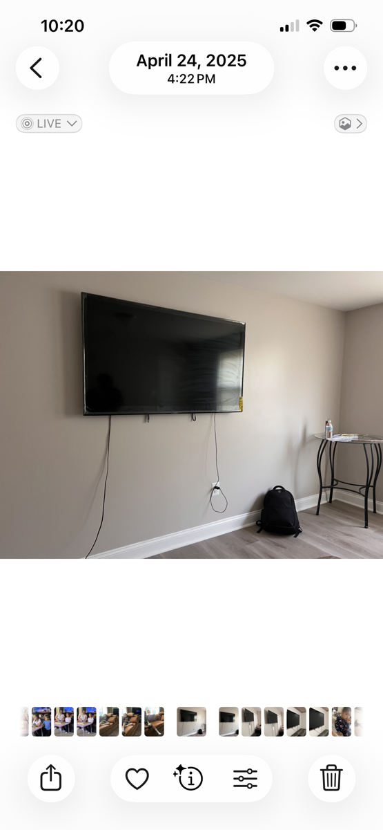TV Install — Deangelo Rufus