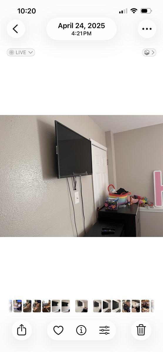 TV Install — Deangelo Rufus