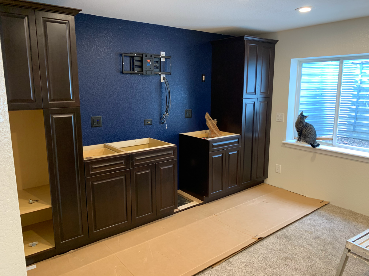 Basement Entertainment Nook — Matthew Roper-sanchez