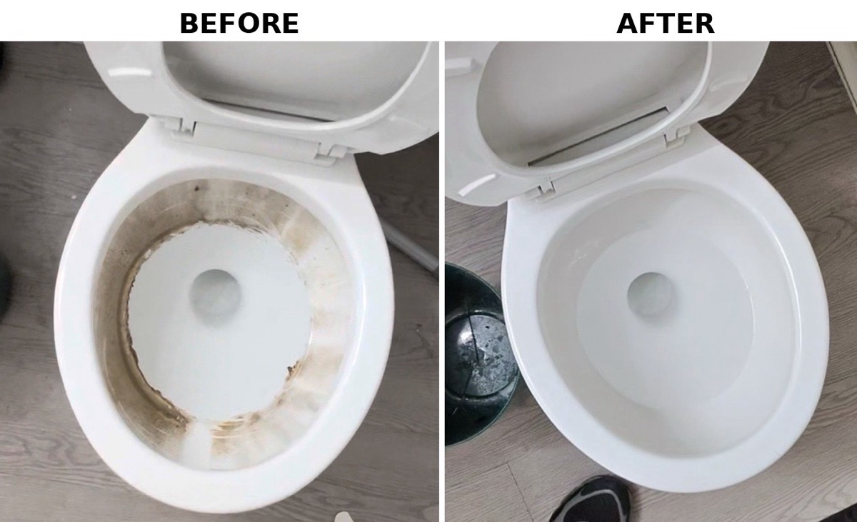 toilet clean — Liv