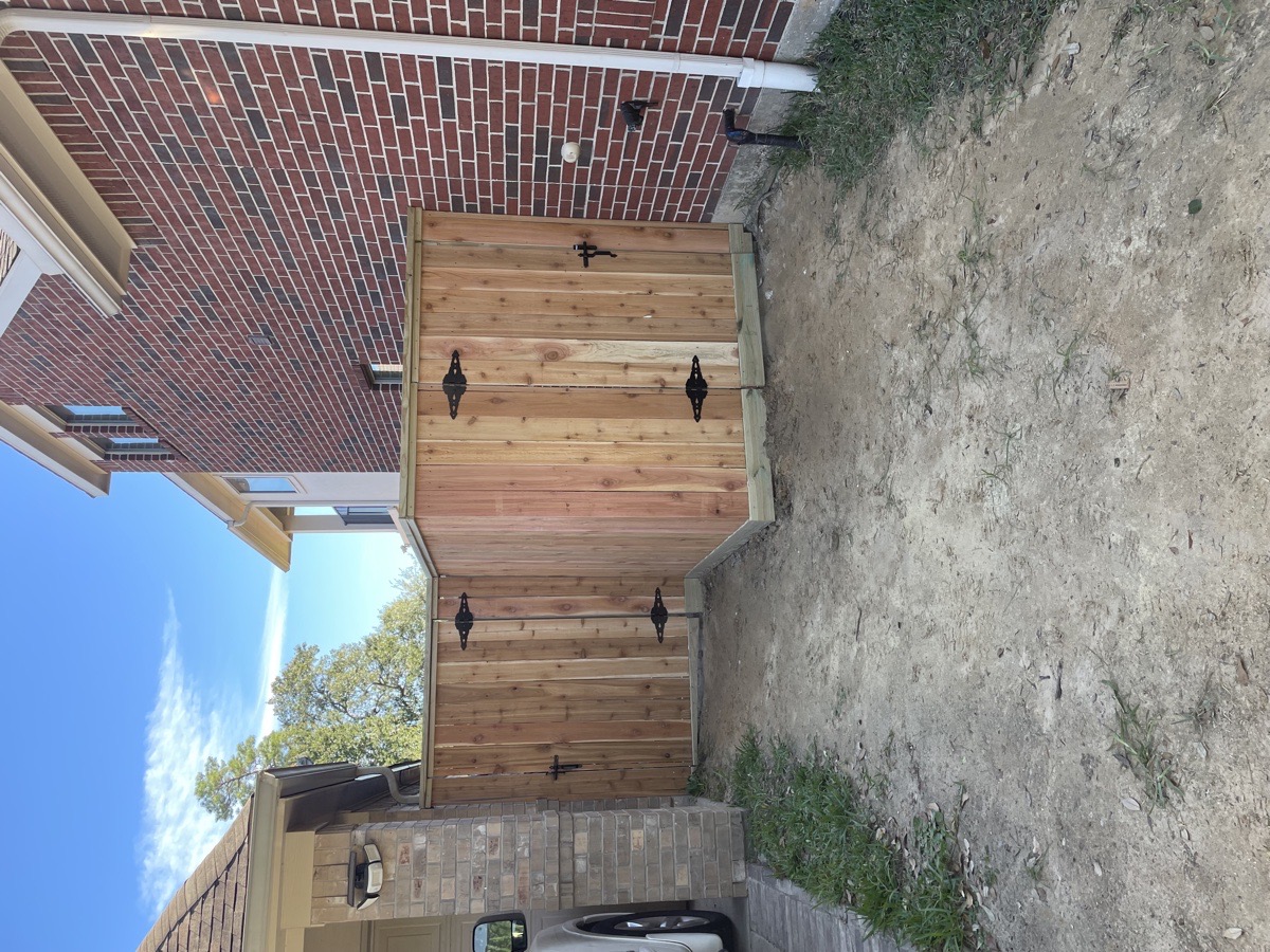 Spring fence — Theodore Wood
