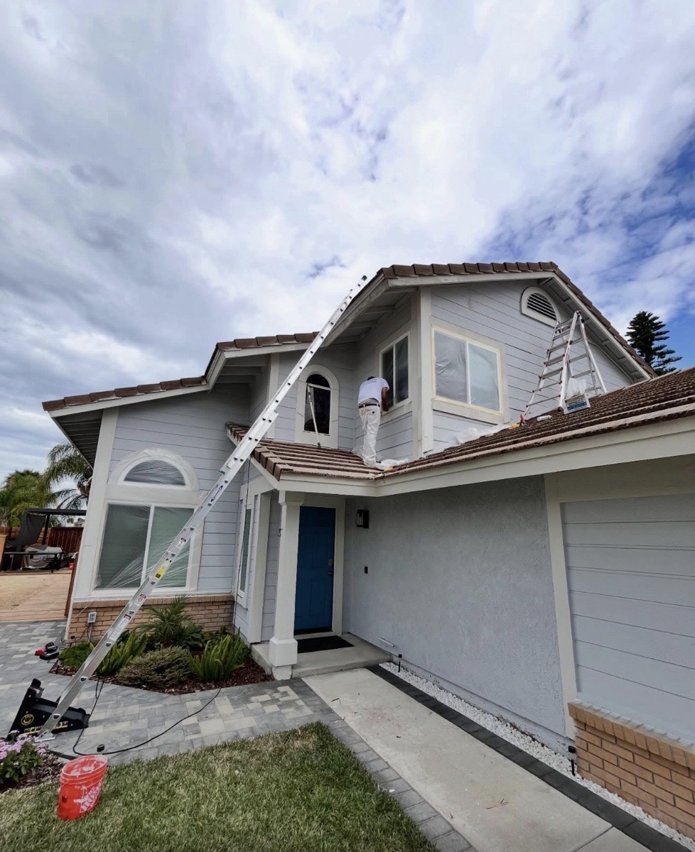 exterior paint job — salvador colunga