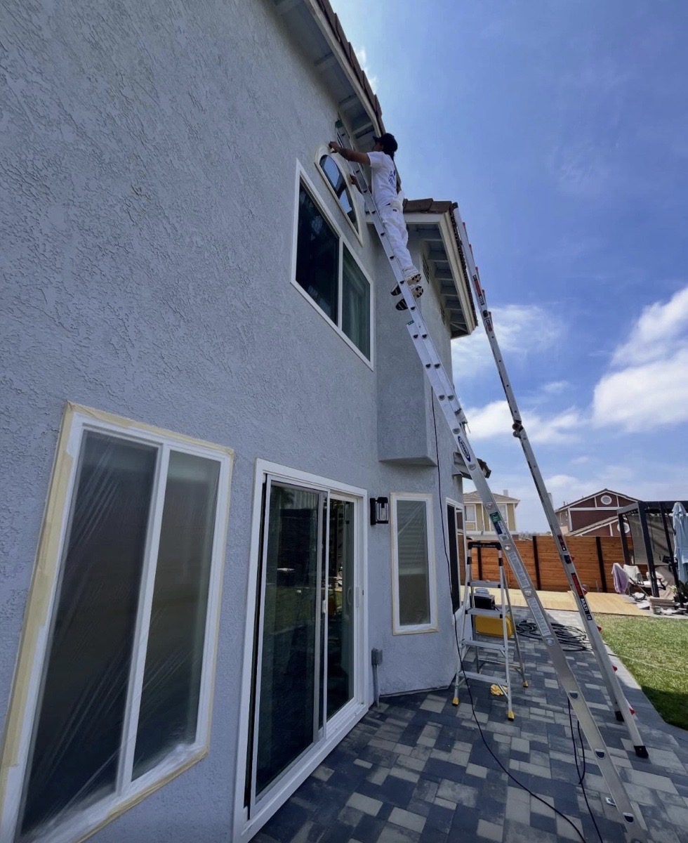 exterior paint job — salvador colunga