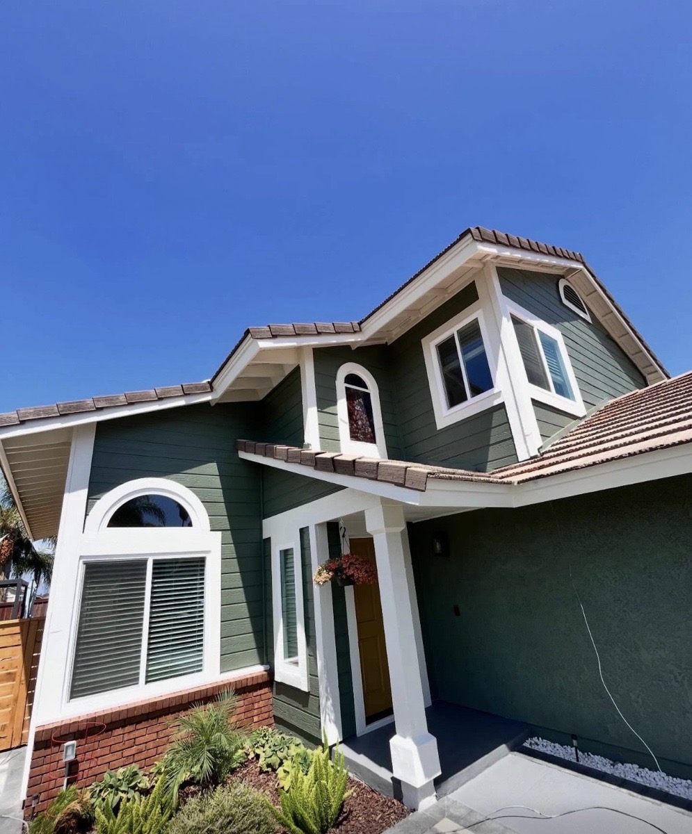 exterior paint job — salvador colunga